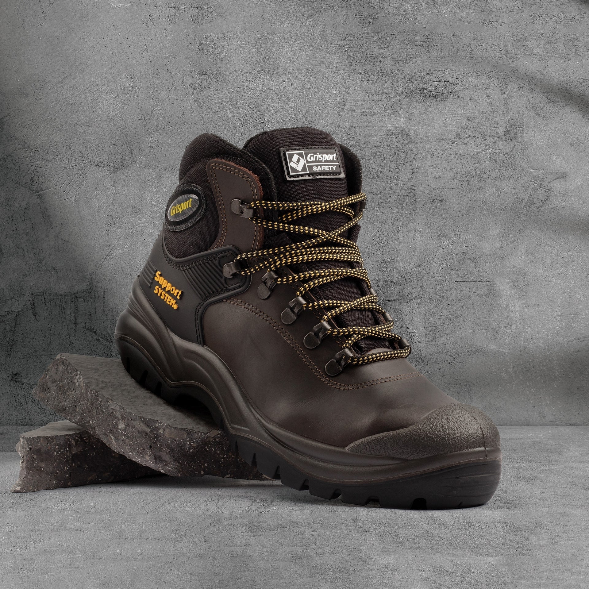 Contractor Brown Safety Boot