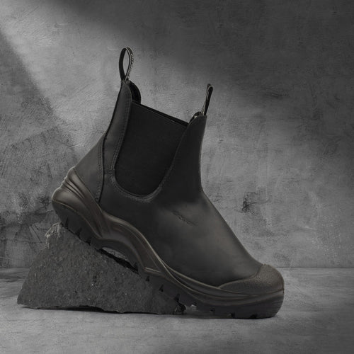 Chukka Black Safety Boot
