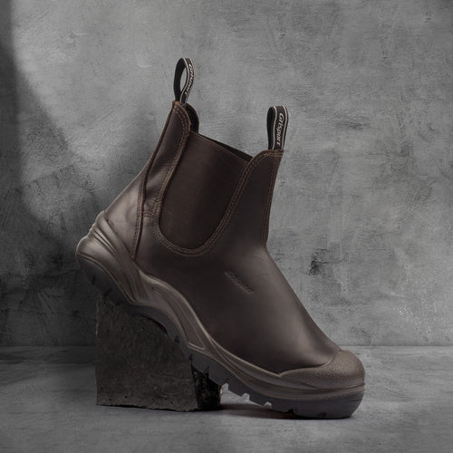 Chukka Brown Safety Boot