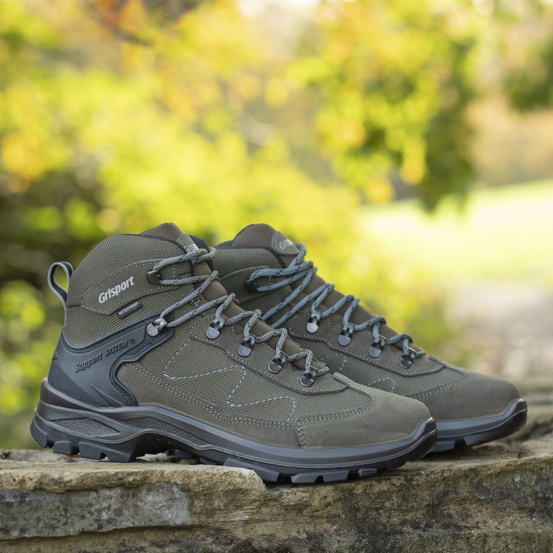Excalibur II Military Green Walking Boot