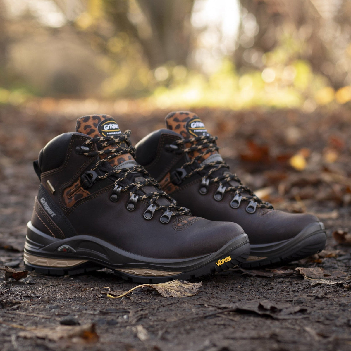 Lady Glide Animal Print Hiking Boot