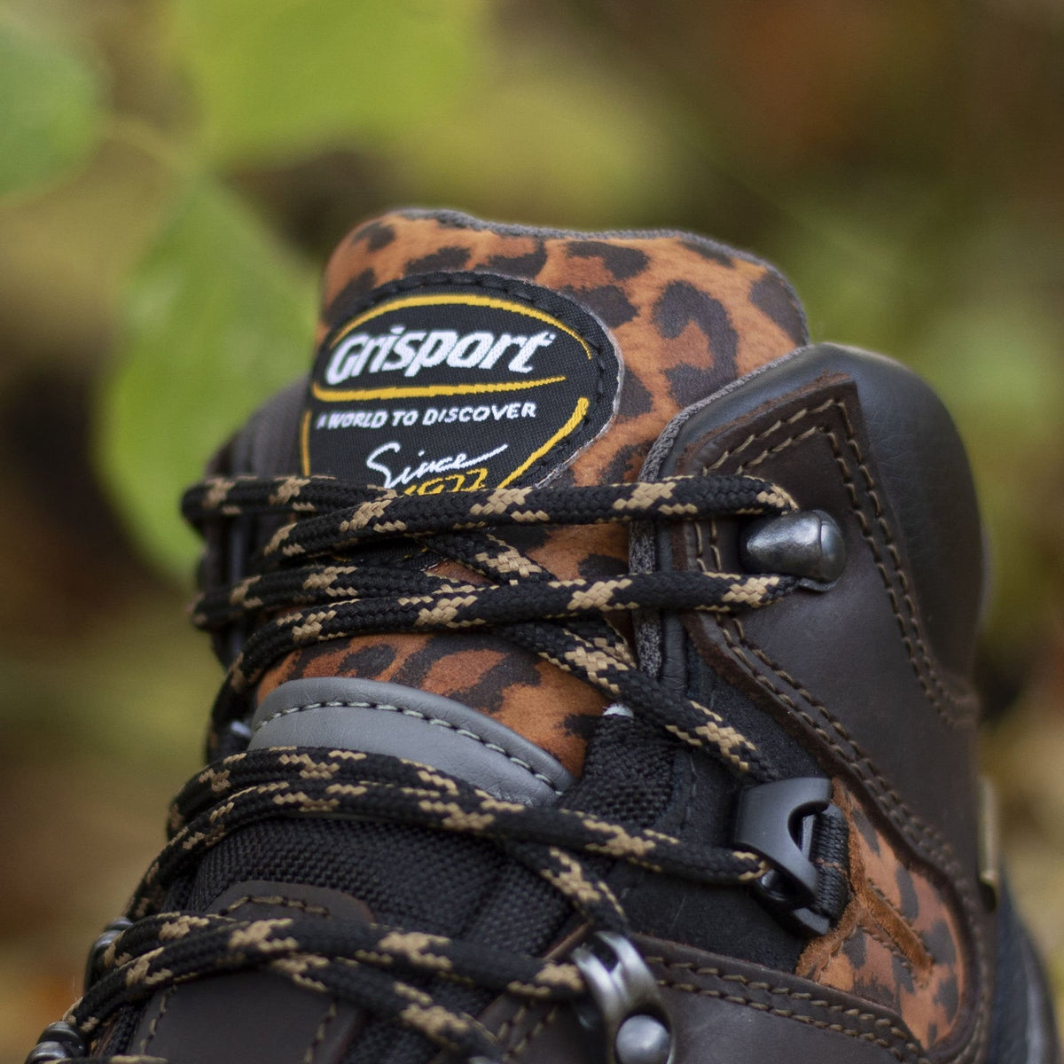 Lady Glide Animal Print Hiking Boot