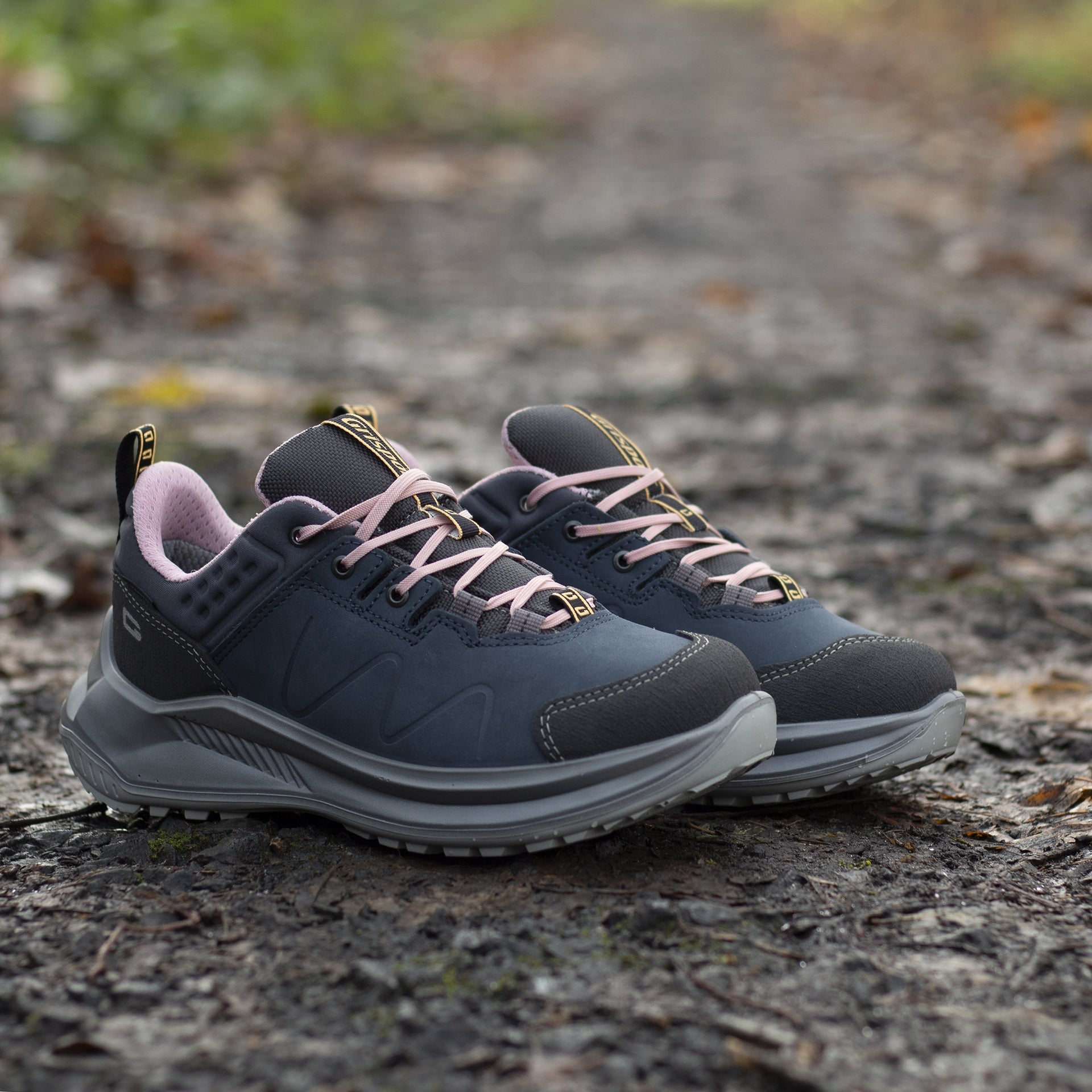 Lady Horizon Navy Walking Shoe