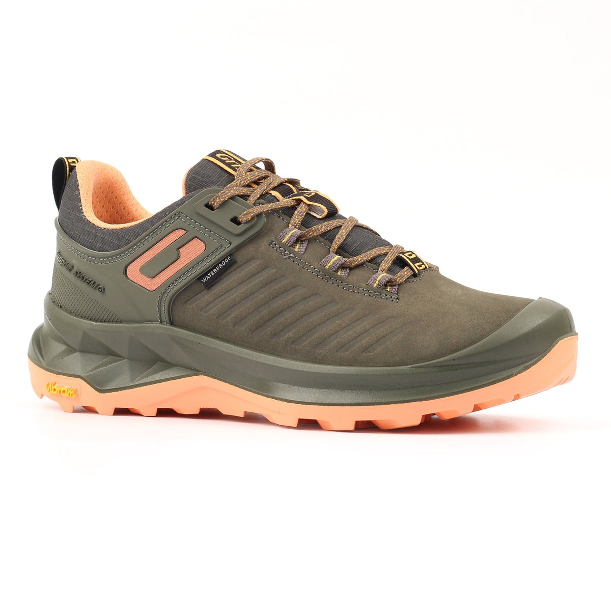 Lady Leap Military Green Shoe