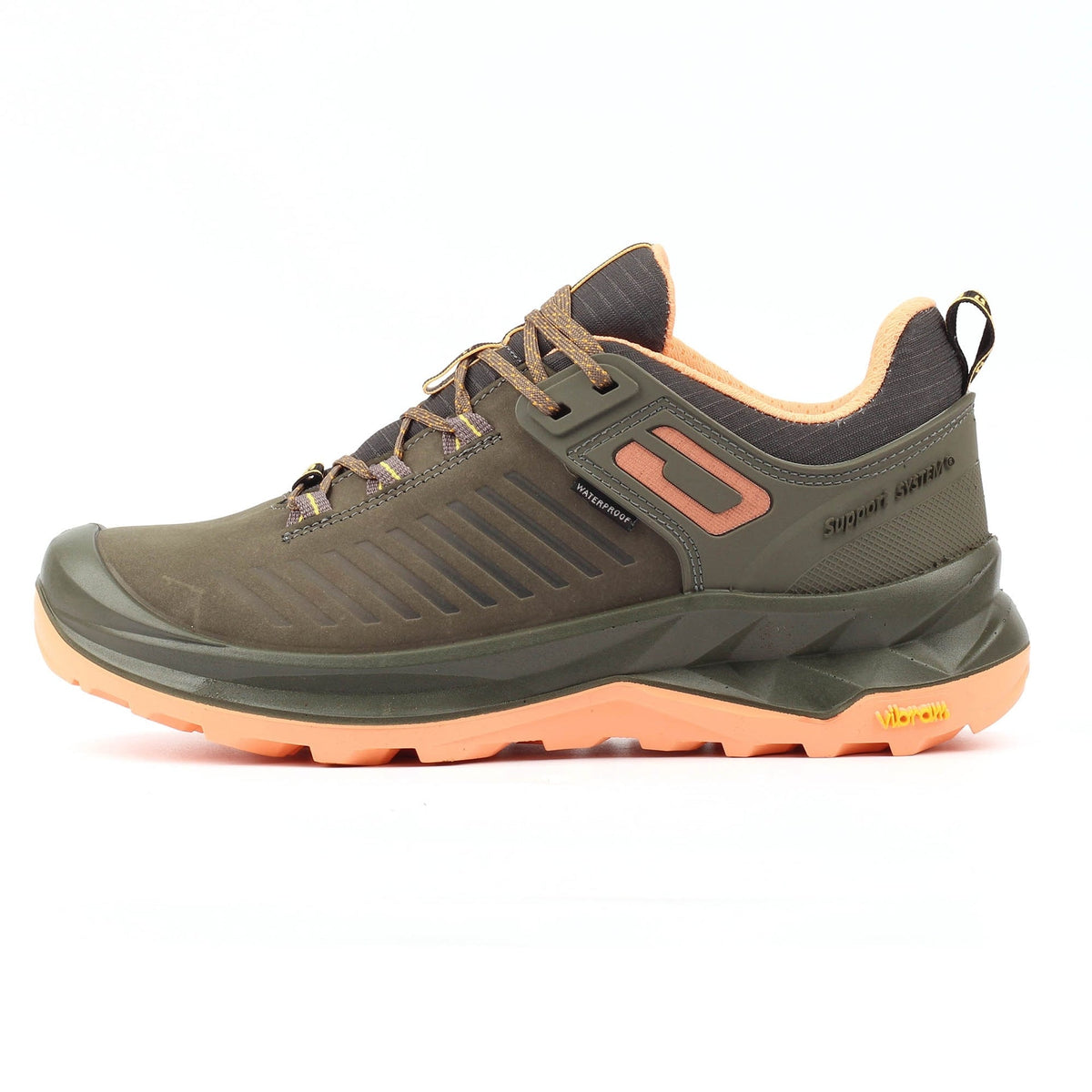 Lady Leap Military Green Shoe