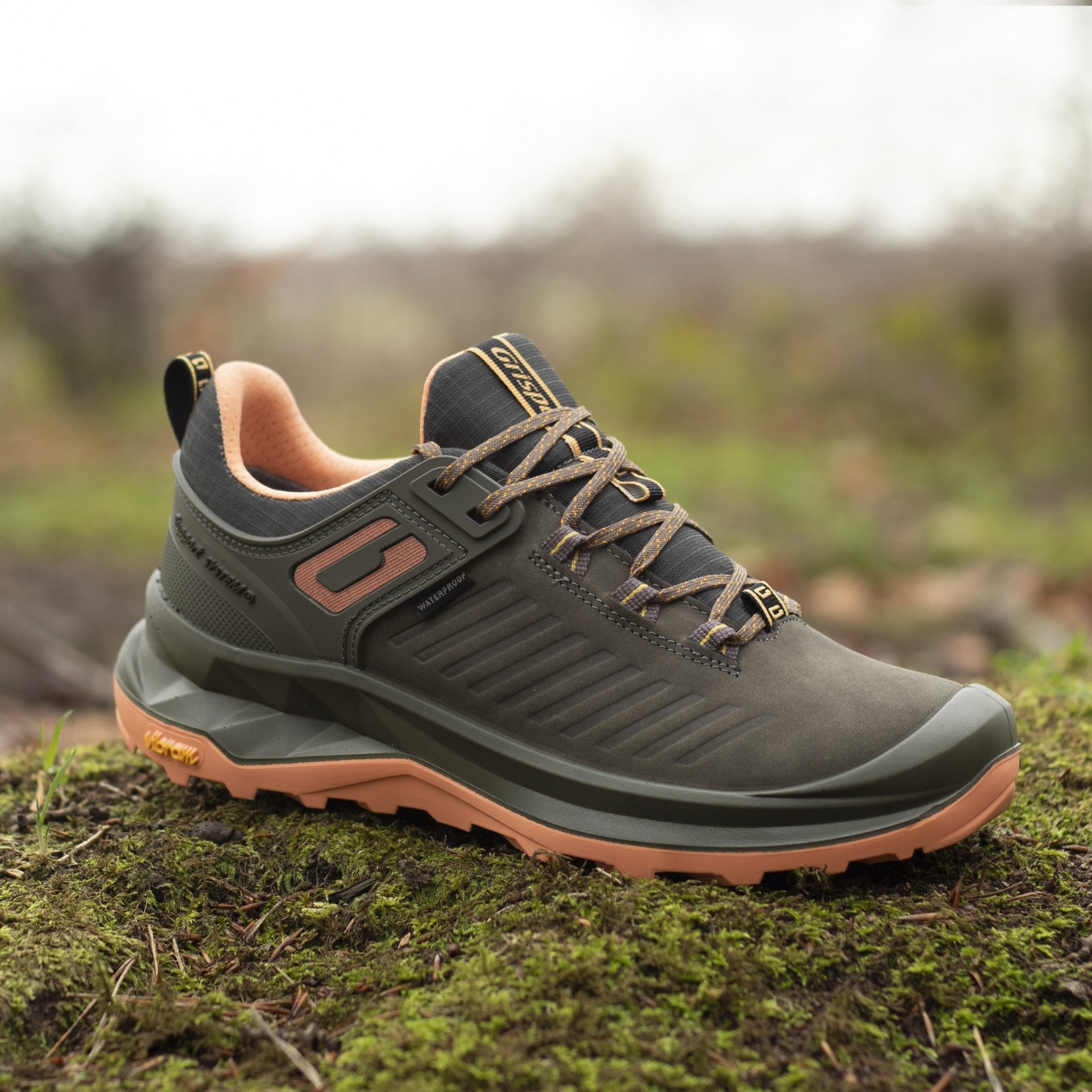 Lady Leap Military Green Shoe