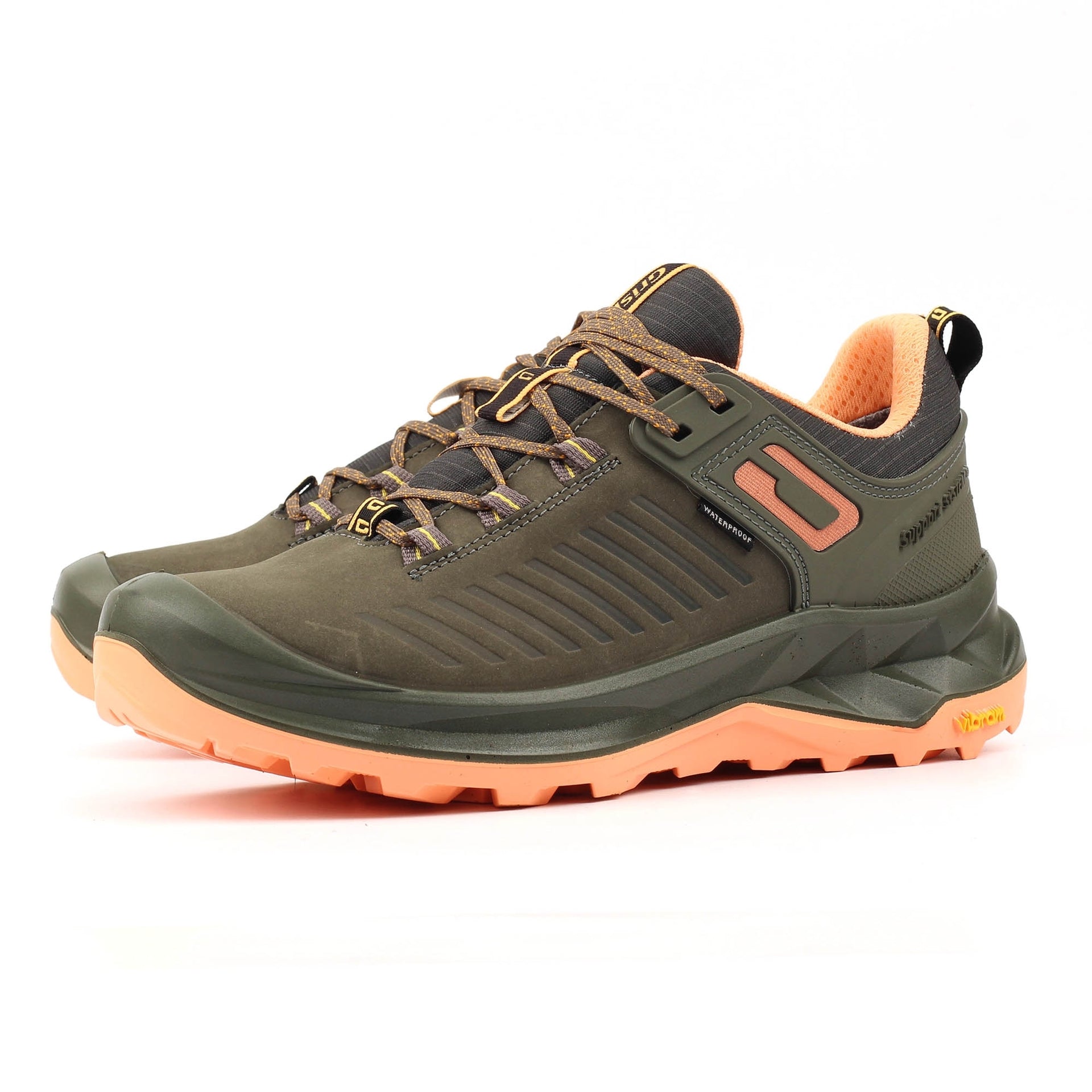 Lady Leap Military Green Shoe