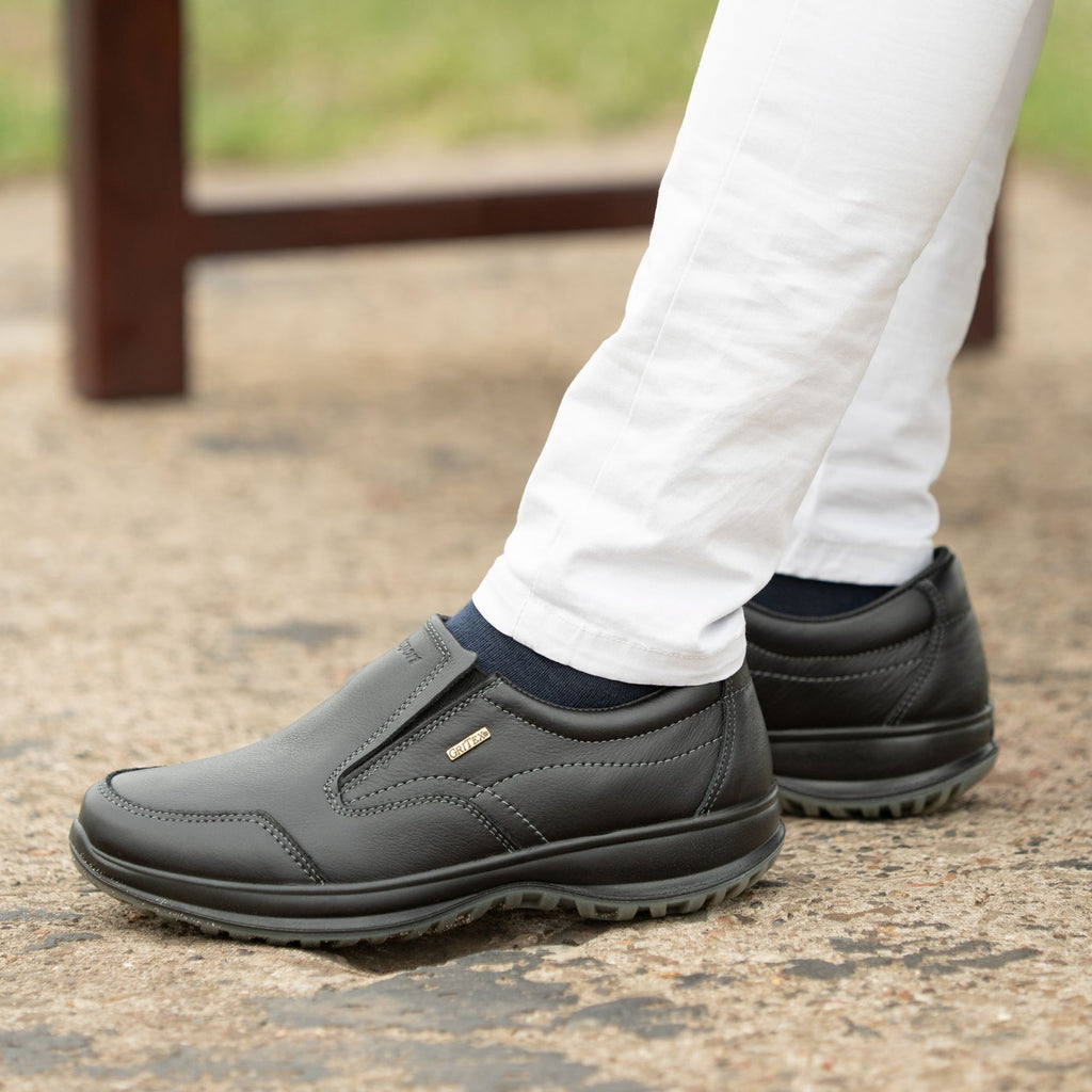 Melrose Black Active Slip On Shoe