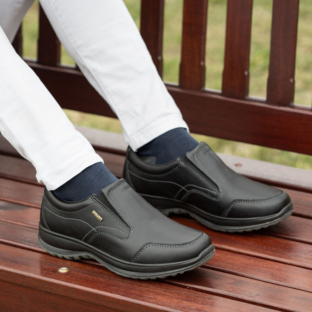 Melrose Black Active Slip On Shoe