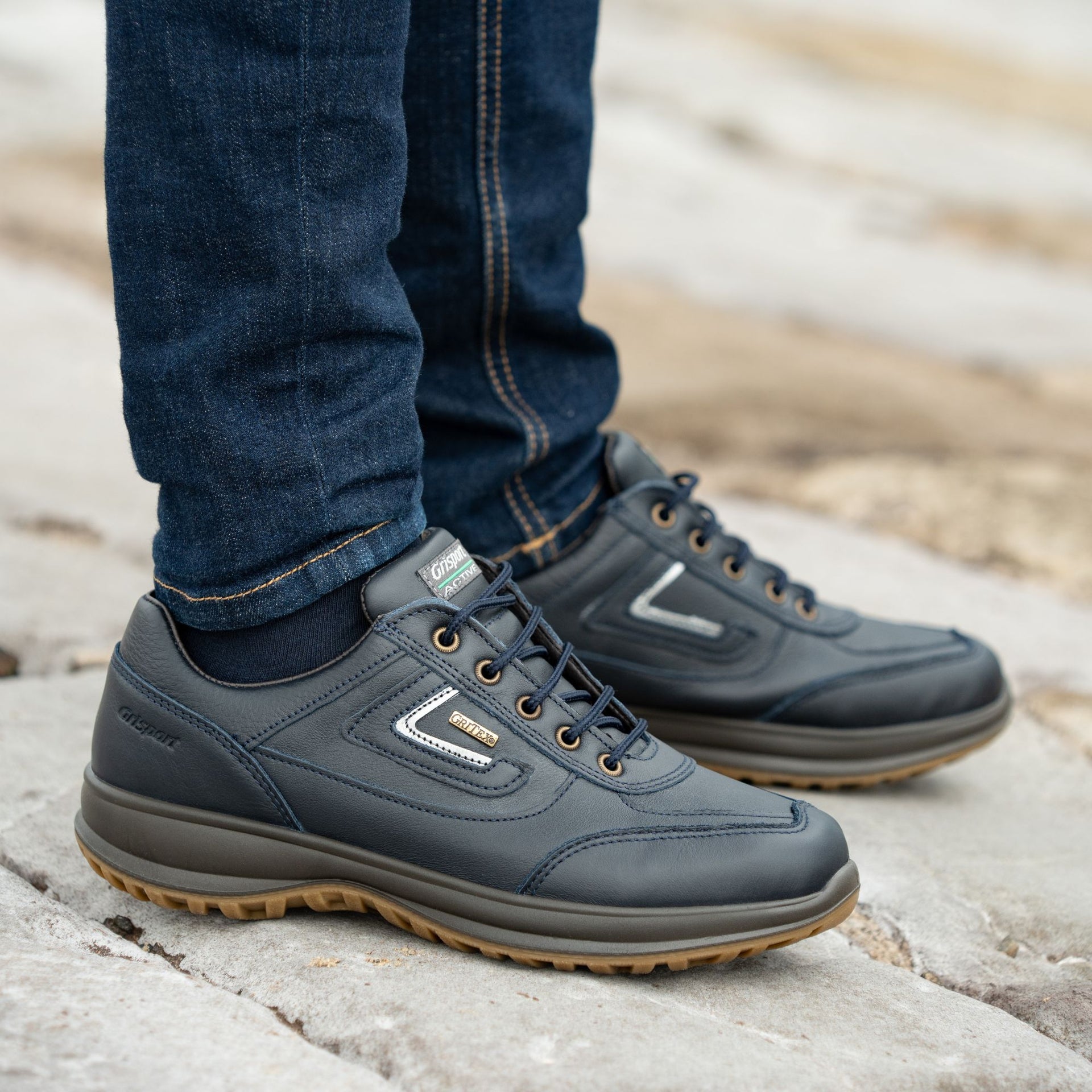 Airwalker Navy Walking Shoe