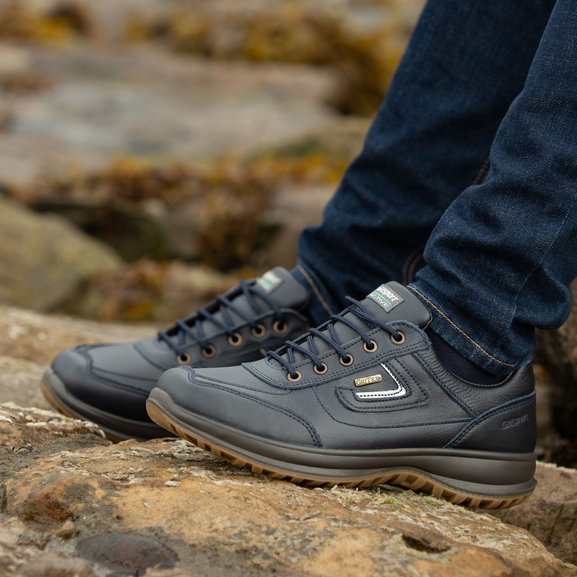 Airwalker Navy Walking Shoe