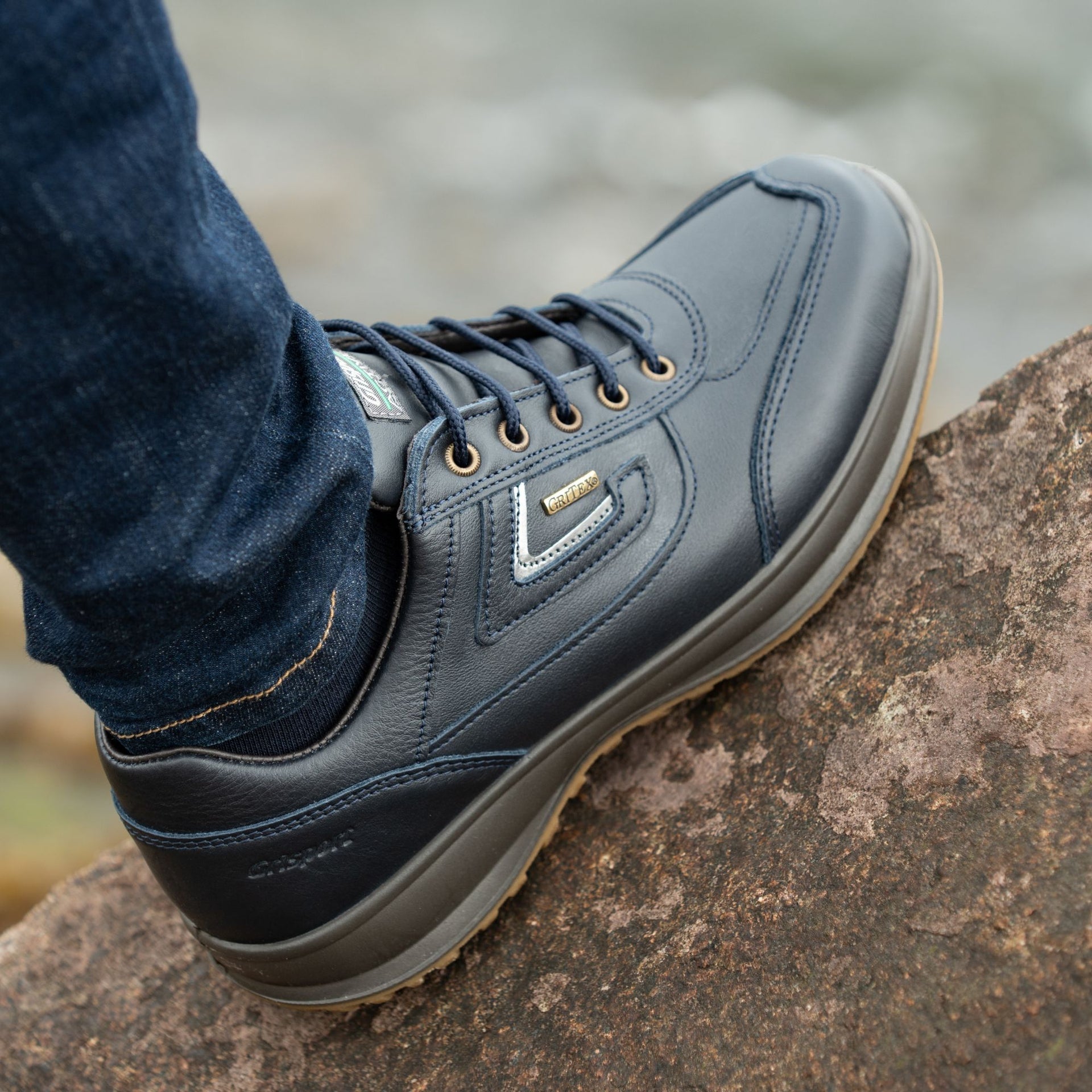 Airwalker Navy Walking Shoe