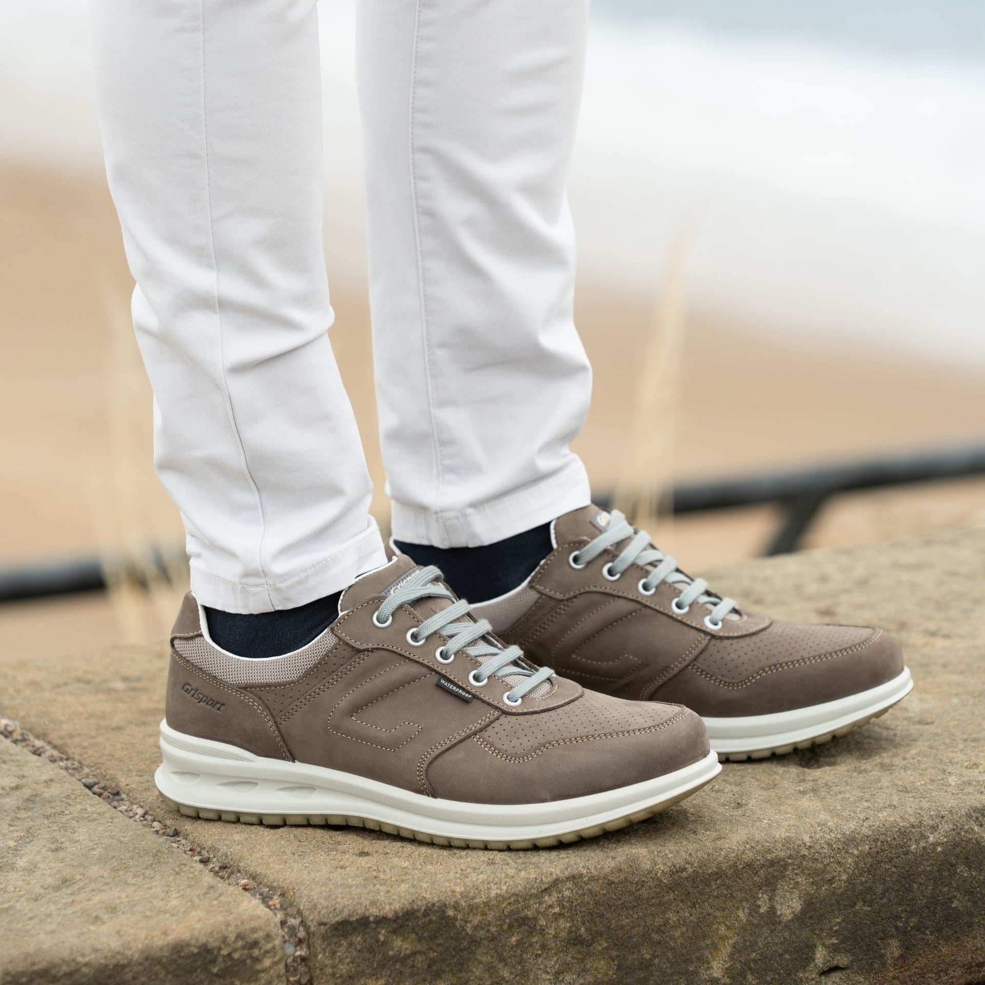 Winchcombe Taupe Active Shoe