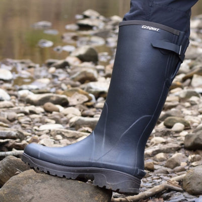 Blue Wellingtons