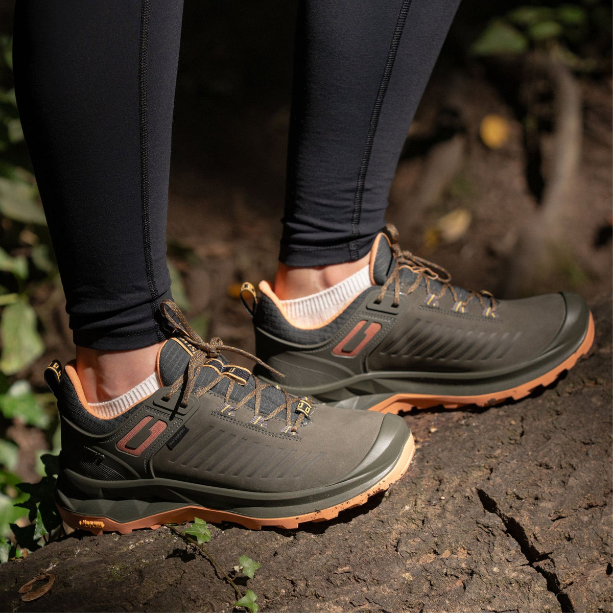 Lady Leap Military Green Shoe