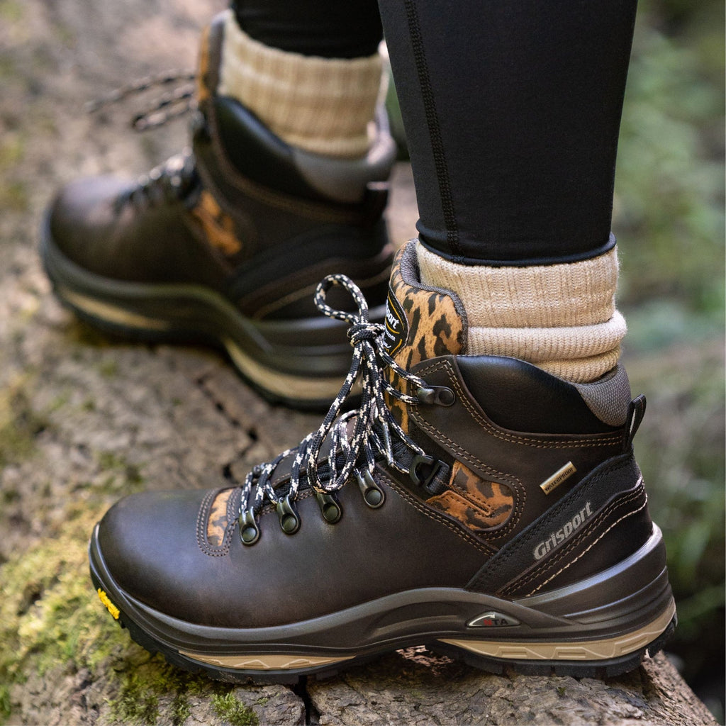 Lady Glide Animal Print Hiking Boot