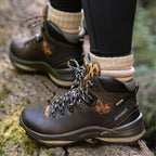 Lady Glide Animal Print Hiking Boot