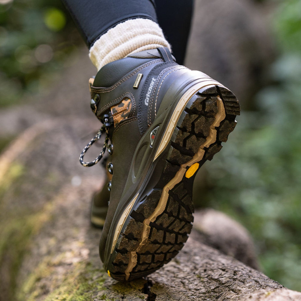 Lady Glide Animal Print Hiking Boot