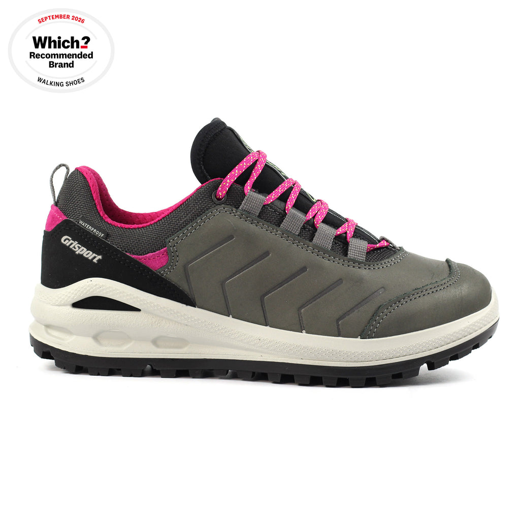 Lady Gravity Grey Walking Shoe