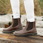 Crieff Brown Slip On Boot
