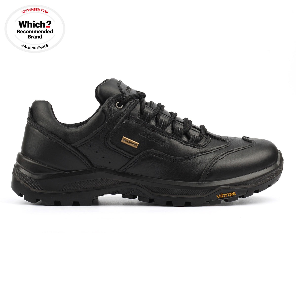 Eskdale Black Walking Shoe
