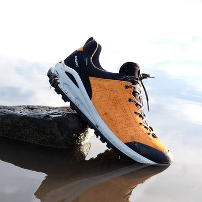 Leather Upper Walking Shoes