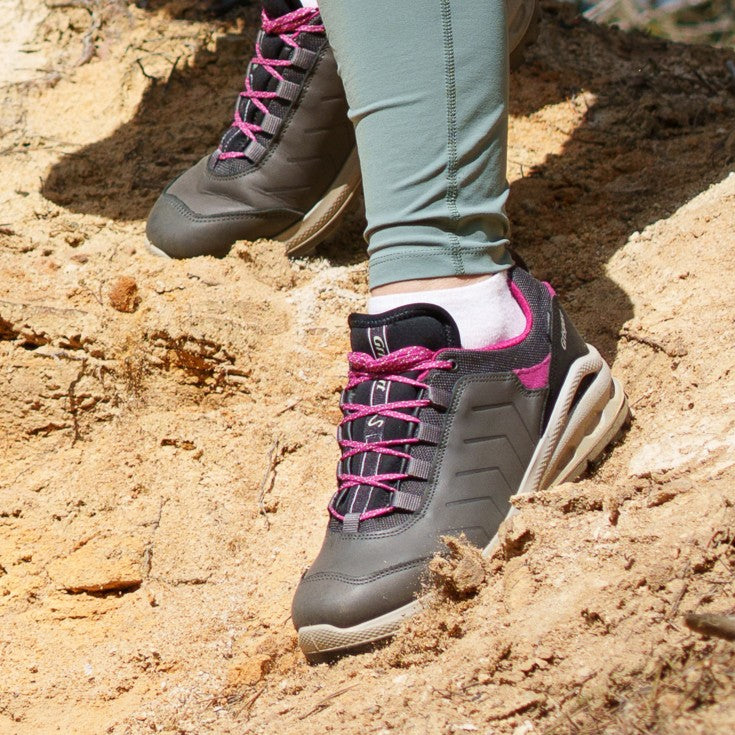 Lady Gravity Grey Walking Shoe