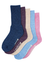Ladies Outdoor Socks 5 Pair Pack One-Size 3-8