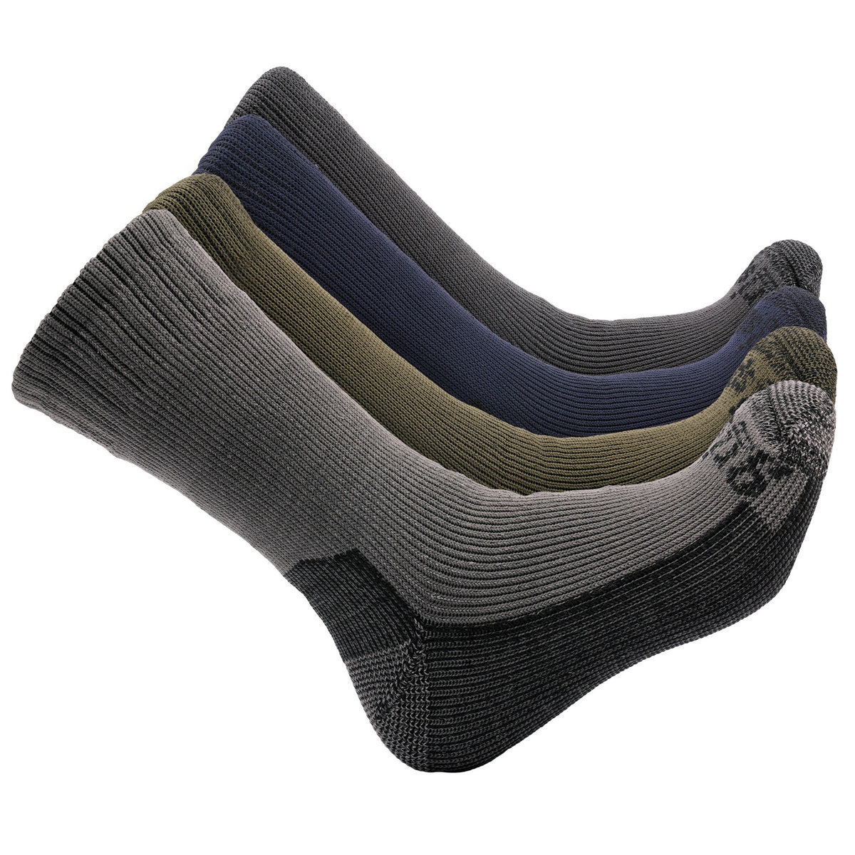 Mens Medium Bamboo 4 Pack Socks UK Size 6-8.5