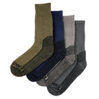 Mens Medium Bamboo 4 Pack Socks UK Size 6-8.5