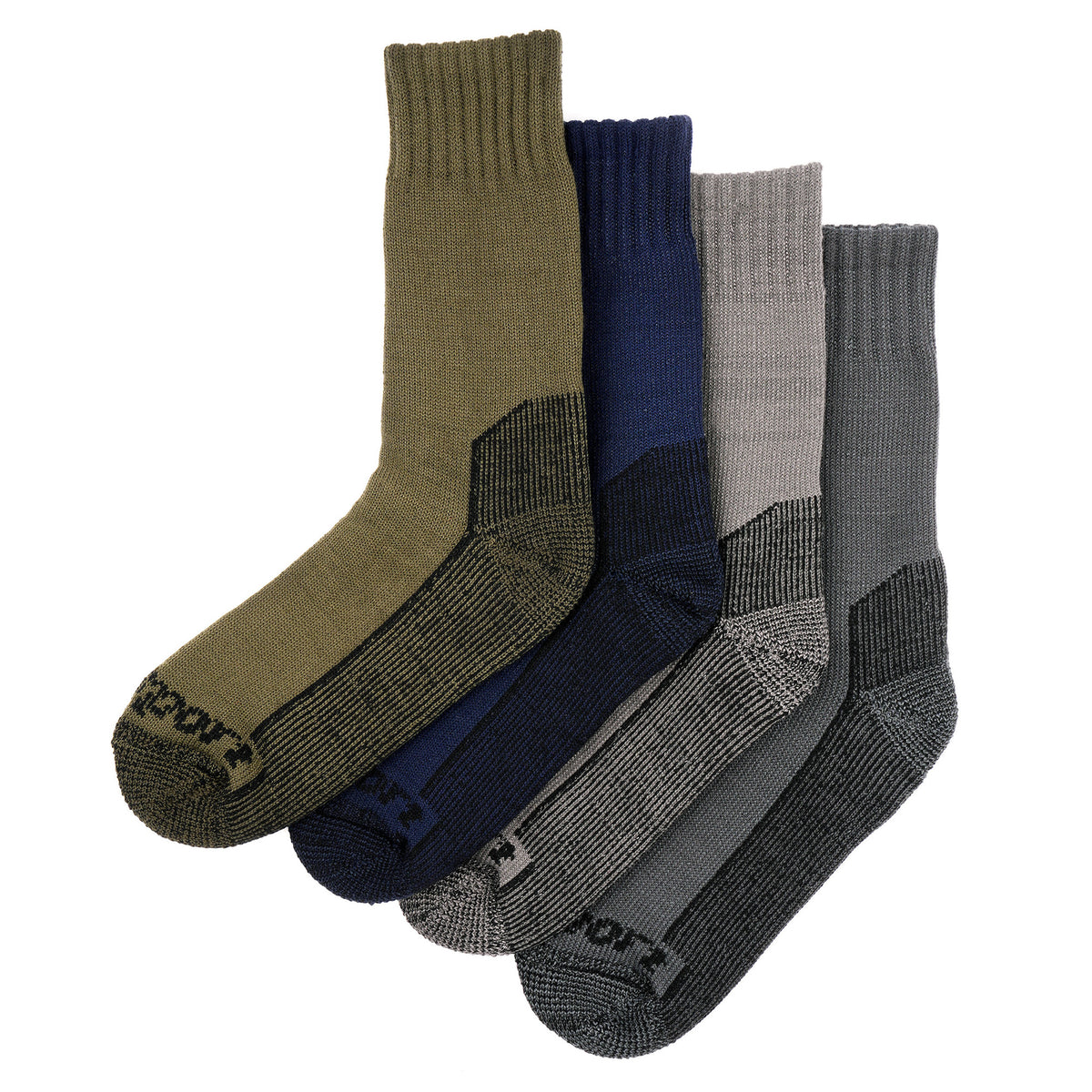 Mens Medium Bamboo 4 Pack Socks UK Size 6-8.5