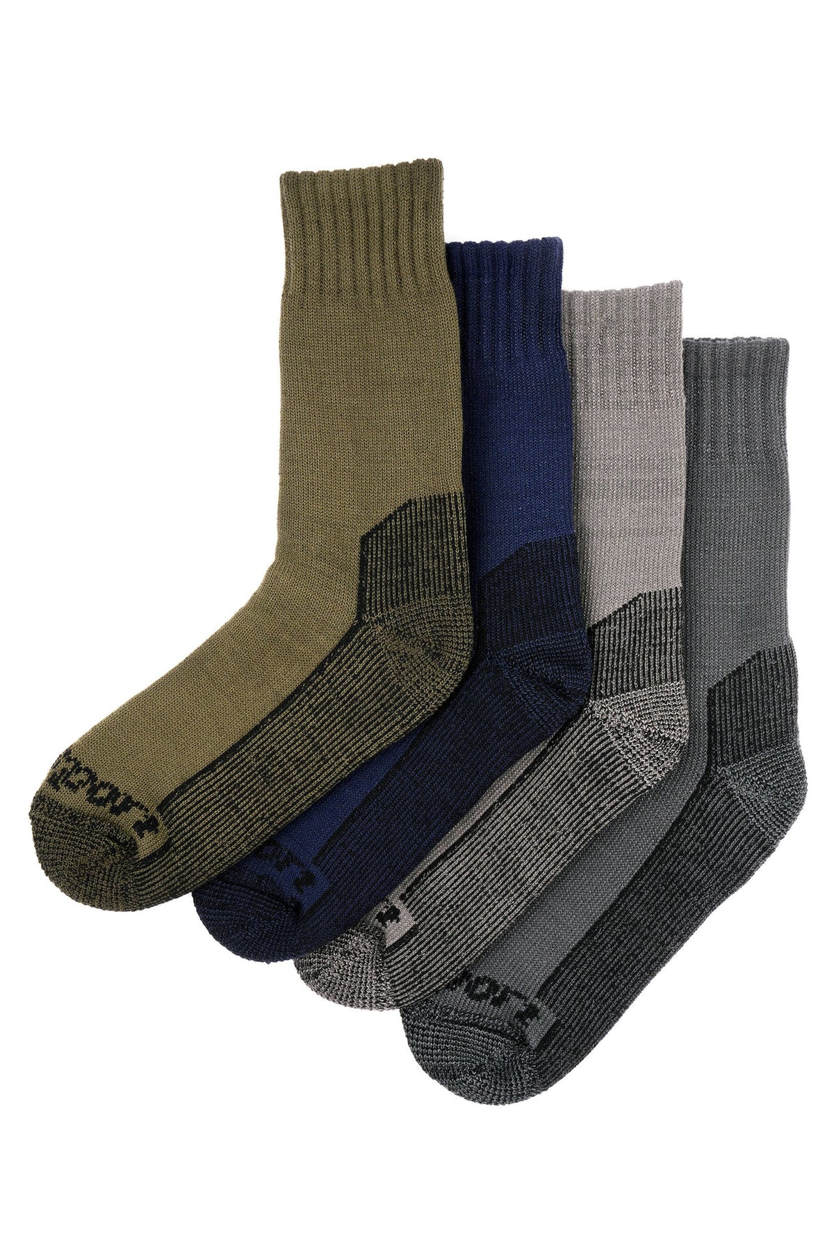 Mens Medium Bamboo 4 Pack Socks UK Size 6-8.5