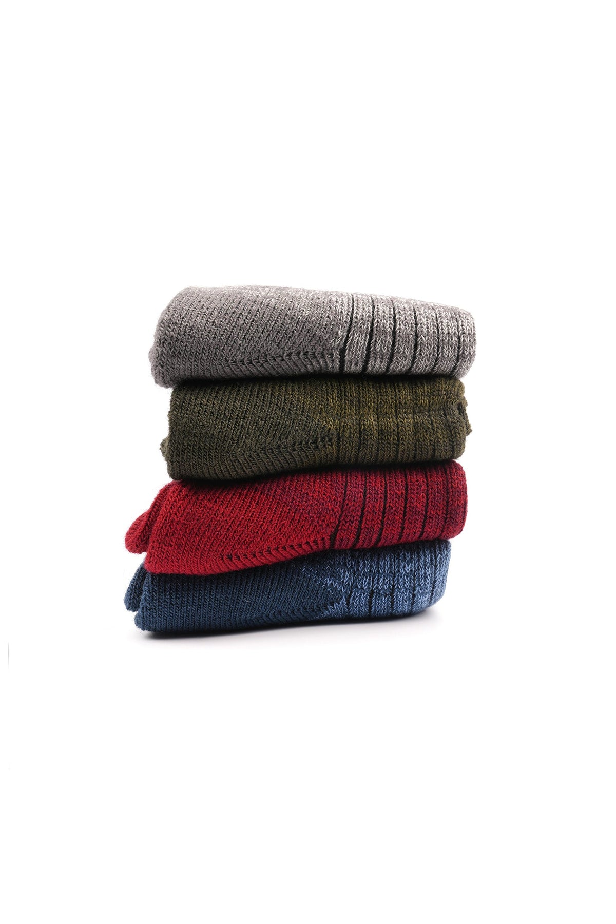 Mens Large Merino Wool 4 Pack Socks UK 9-12