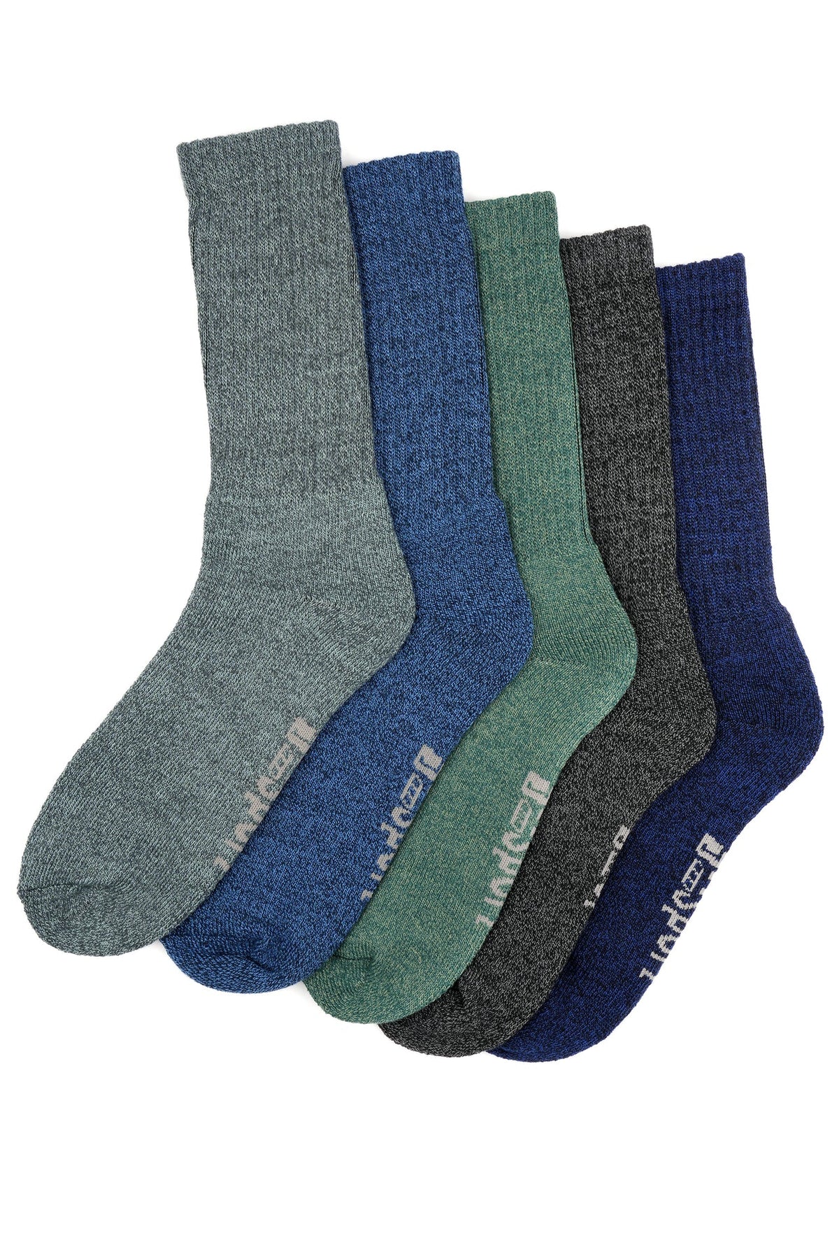 Mens Large Outdoor Socks 5 Pair Pack UK 9-12