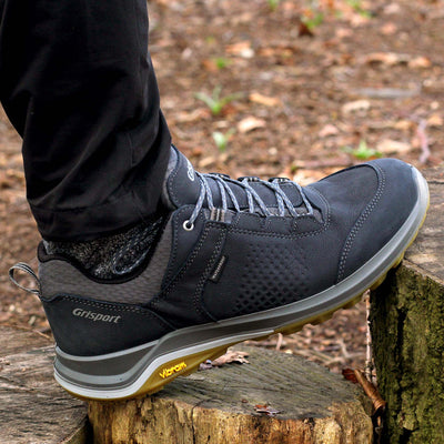 Navy Walking Shoes
