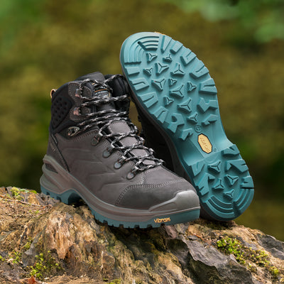 Grey Walking Boots