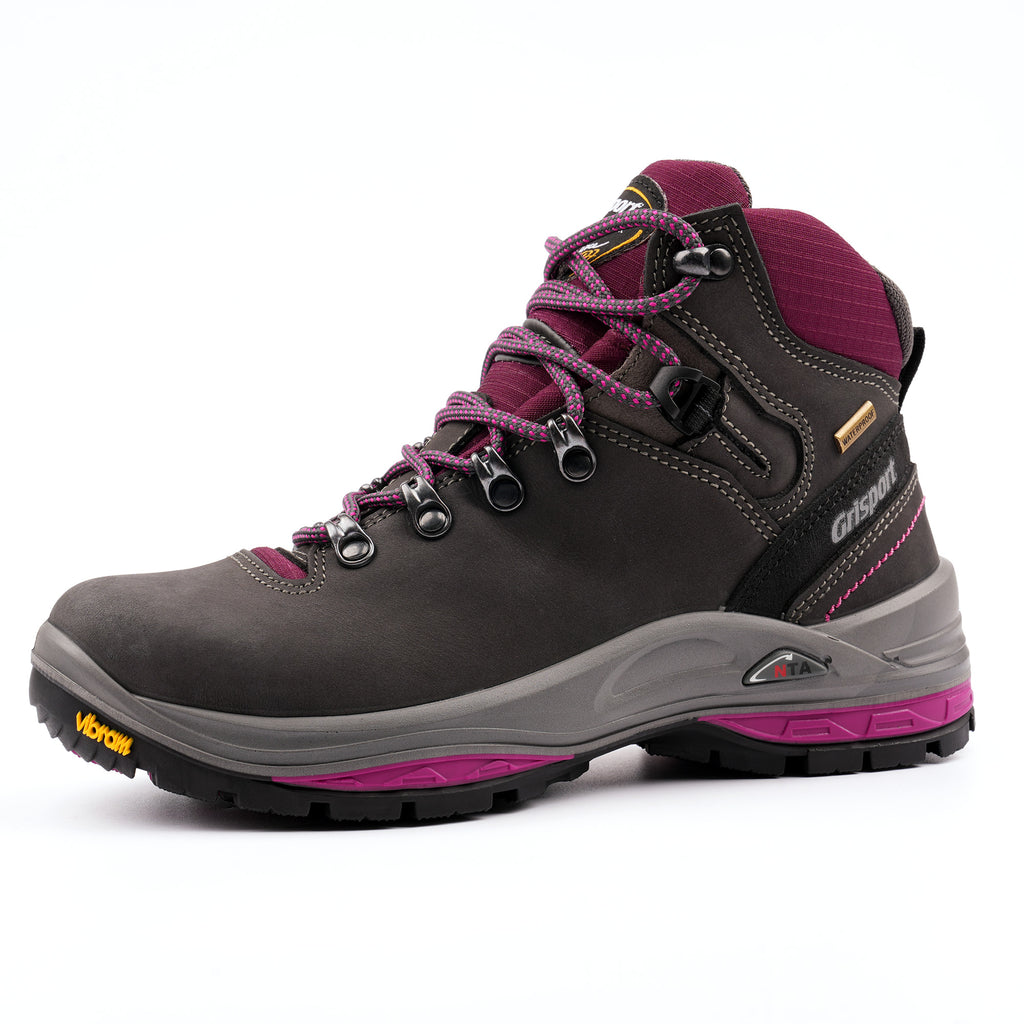 Lady Glide Grey Waterproof Hiking Boot