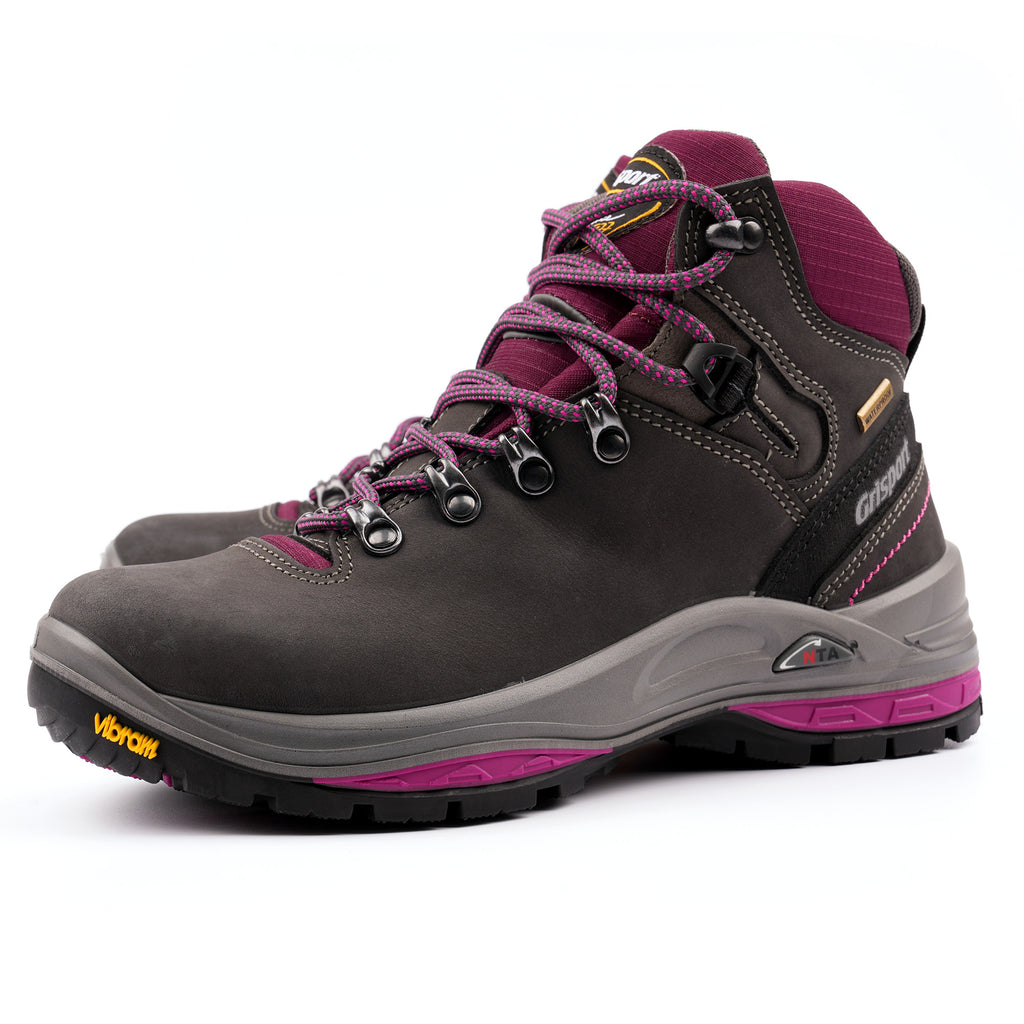 Lady Glide Grey Waterproof Hiking Boot