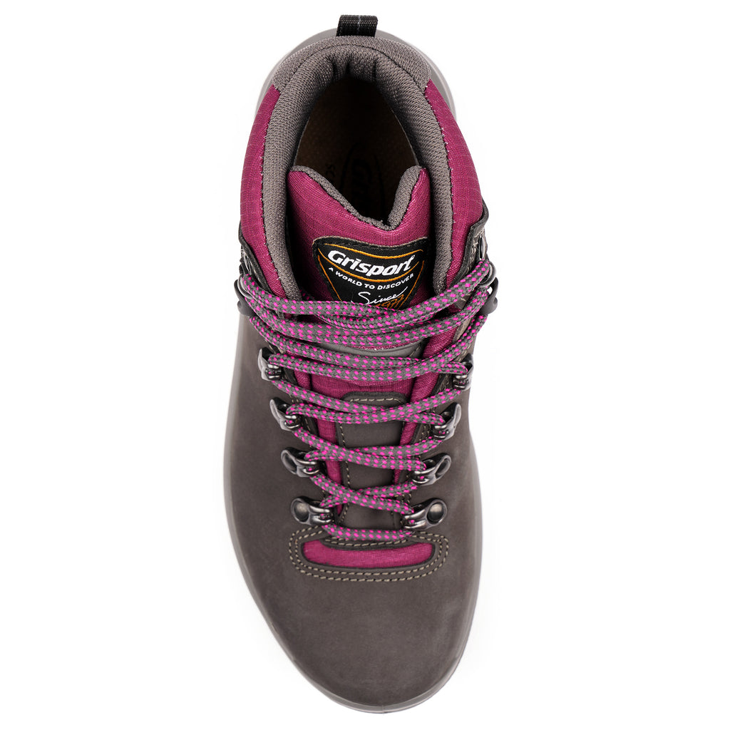 Lady Glide Grey Waterproof Hiking Boot