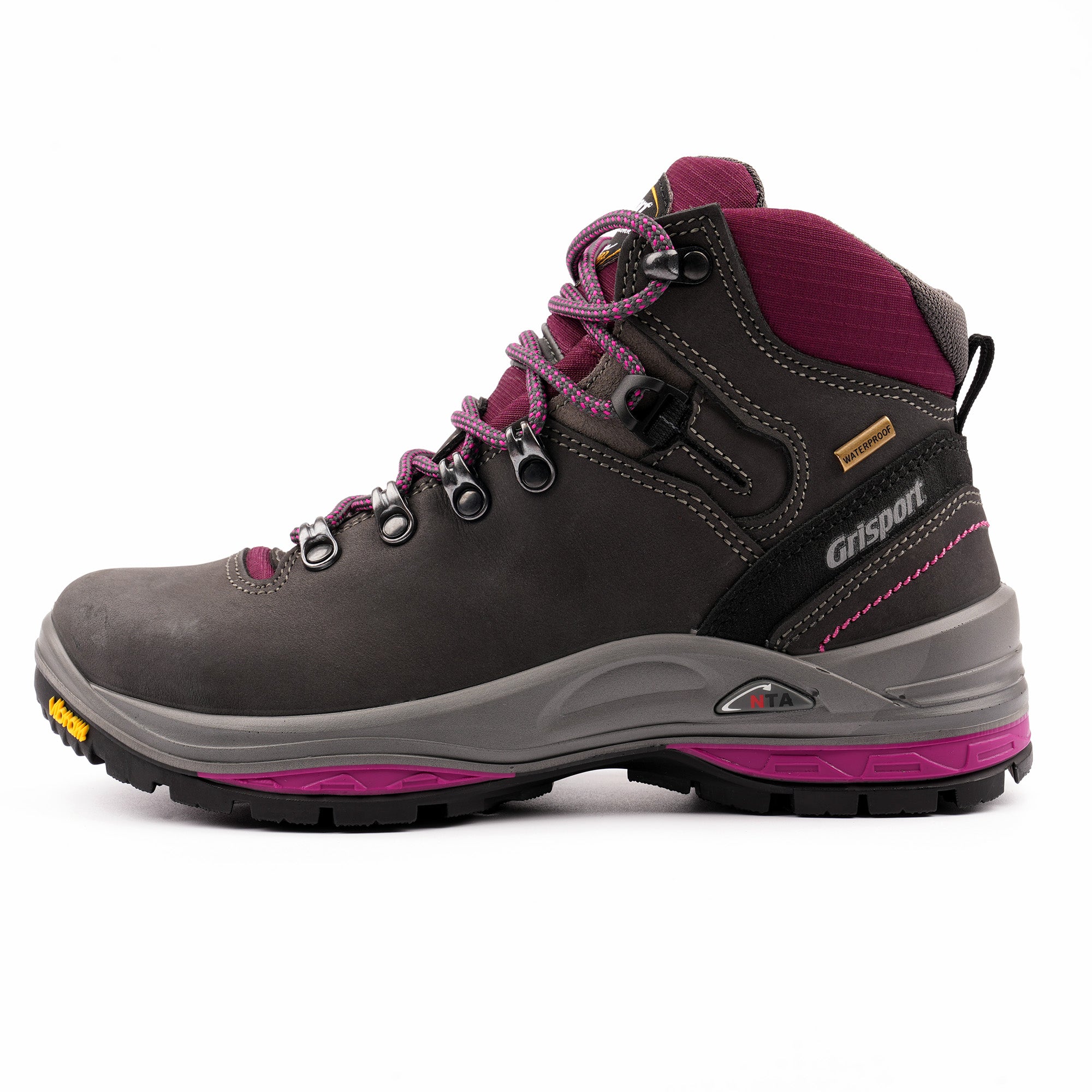 Lady Glide Grey Waterproof Hiking Boot