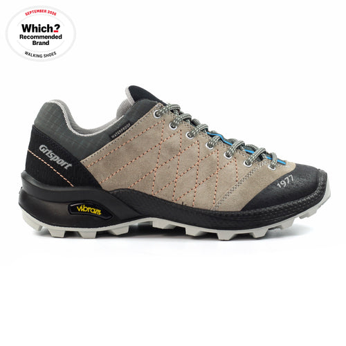 Lady Treviso Light Grey All Grip Walking Shoe