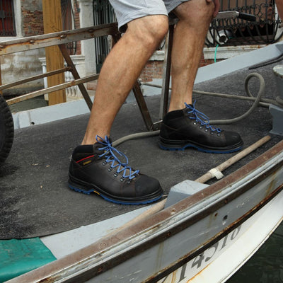 Leather Upper Safety Boots