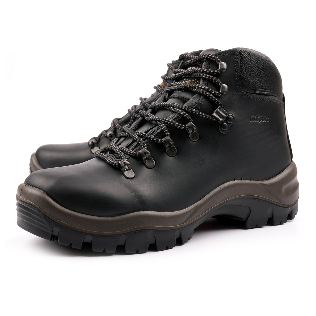 Peaklander Black Hiking Boot