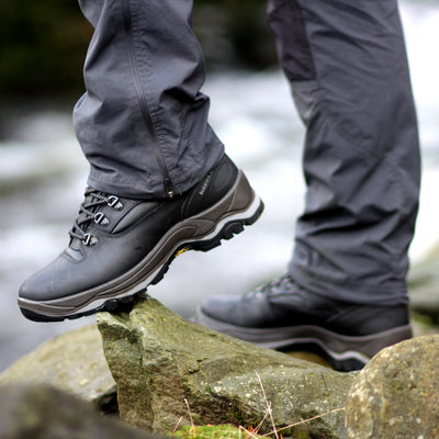 Black Walking Boots