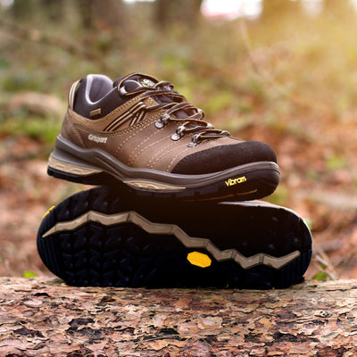 Suede Upper Walking Shoes