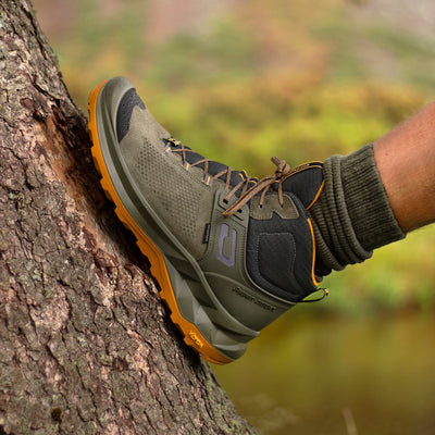 Green Walking Boots