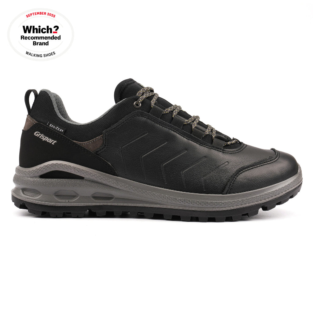 Tilbury Mens Black Walking Shoe