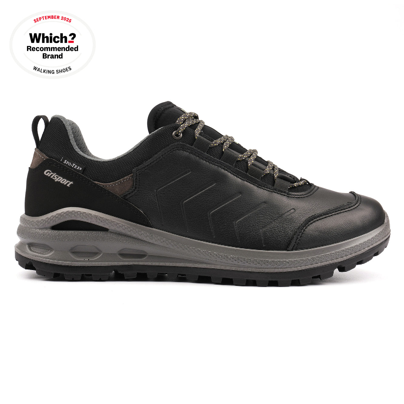 Tilbury Mens Black Walking Shoe
