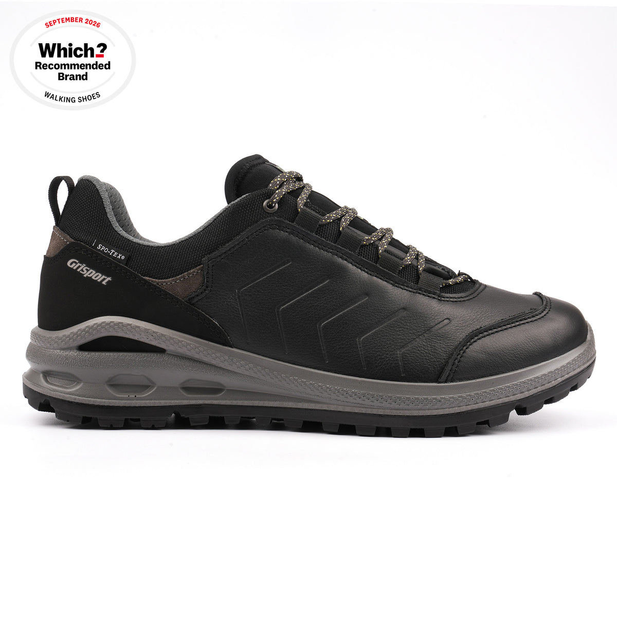 Tilbury Mens Black Walking Shoe