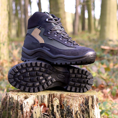 Navy Walking Boots
